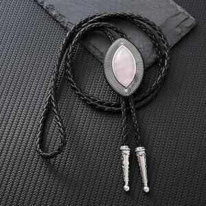 Turquoise Natural Stone Bolo Tie